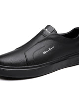 Harbour Casual Slip-On Sneakers in Schwarz