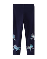 Mädchen Leggings mit bunten Schleifen-Applikationen Drune in Unbekannt