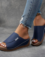 Carmen | Orthopädische Schmerz-lindernde Schuhe in Blau