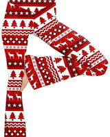 Damen nan taillenhohe Yogahose mit überkreuztem Bund und ausgestelltem Saum mit Schlitz Drune in Weihnachtsrot
