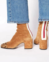 Eva™ | Elegante Stiefel mit Absatz in Hellbraun