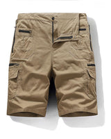 Lareno - Strapazierfähige Utility-Shorts in Khaki