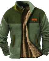 Savrani™ | Herren Fleecejacke in Grün