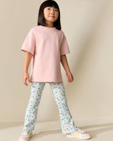 Unisex Trendige Freizeit-T-Shirt und Leggings Set Drune in Orange