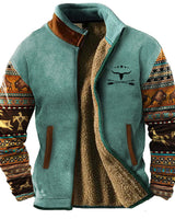 Savrani™ | Herren Fleecejacke in Himmelblau