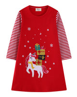 Mädchen Tüllkleid mit verspieltem Einhorn-Motiv und festlicher Grafik Drune in Kahler