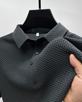 Gentle™ - Luxury Poloshirt in Grau