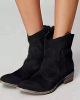 Sugeira – Stiefeletten Aus Wildleder in Schwarz