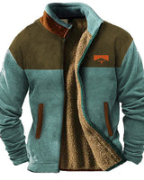 Savrani™ | Herren Fleecejacke in Hellblau