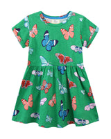 Mädchen Sommerkleid mit lebhaftem Schmetterlingsdesign Drune in Unbekannt