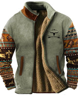Savrani™ | Herren Fleecejacke in Hellgrün