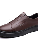 Harbour Casual Slip-On Sneakers in Braun
