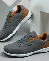 Corvian - gepolsterte Sneaker in Grau