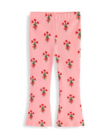 Mädchen Leggings mit floralen Applikationen Drune in Gelb