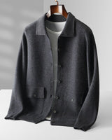 KYLE -Elegante Winterjacke für Herren in Grau