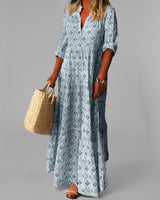 Nele – Vintage-inspiriertes Kleid in Blau