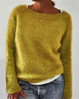 Nure | Klassischer Pullover in GELB