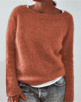Nure | Klassischer Pullover in ORANGE
