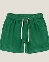 James | Elastischer Bund Kordelzug Shorts in Grün