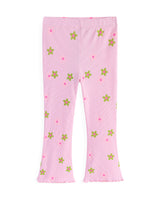 Mädchen Leggings mit floralem Muster Drune in Orange