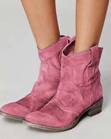 Sugeira – Stiefeletten Aus Wildleder in Rosa