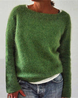 Nure | Klassischer Pullover in GRÜN