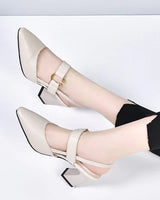 Che | Orthopädische Sandalen mit Absätzen in Beige