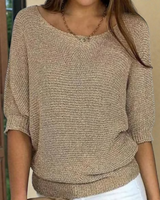 Miranel - Leichter Pullover in Braun