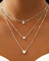 Avalyne - Elegante Anhängerkette in Silber