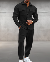 Esteban™ | 2-teiliger Luxus-Herrenanzug in Schwarz