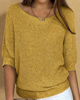 Miranel - Leichter Pullover in Gelb