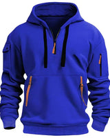Nils | Stylischer Hoodie in Blau