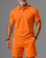 Richy | Stilvolles Polo-Set für Herren in Orange