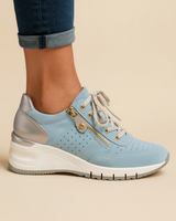 Orthopädischer Gehschuh - Daniela in Blau
