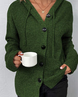 CARA – Luxuriöse Strickjacke für Damen in Grün