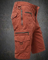 Hendrik - Cargo-Shorts Vielseitig in Rot