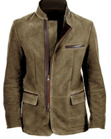 BRUNO™|CLASSIC ZIP JACKET in Braun