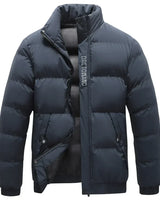 Stylische Warme Herren Winterjacke - Arvid in Dunkelblau
