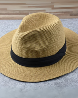 Panama-Fedora - Luca in Khaki