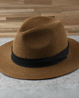 Panama-Fedora - Luca in Braun