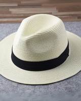 Panama-Fedora - Luca in Weiß