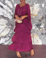 Philadelphia™ Kleid mit Lagen-Effekt in Fuchsia