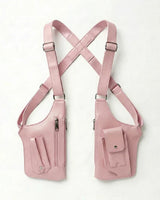 Brousseau – Verstellbarer Umhängegurt mit Holstertasche in Rosa