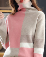 LOUISE – Damenpullover für stilvolle Wärme in Rosa