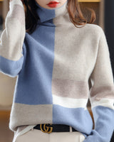 LOUISE – Damenpullover für stilvolle Wärme in Blau