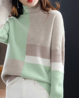 LOUISE – Damenpullover für stilvolle Wärme in Grün
