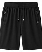 Iron™ Shorts aus Premium-Baumwolle mit kühlender Technologie in Schwarz
