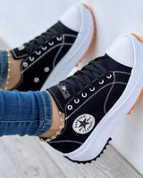 Ilyse  | Trendige orthopädische Sneaker in Schwarz