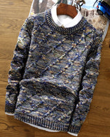 EMILE| Winterpullover in Blau
