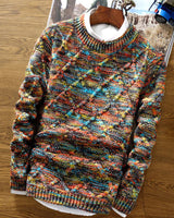 EMILE| Winterpullover in Bunt